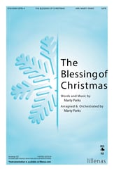 The Blessing of Christmas SATB choral sheet music cover